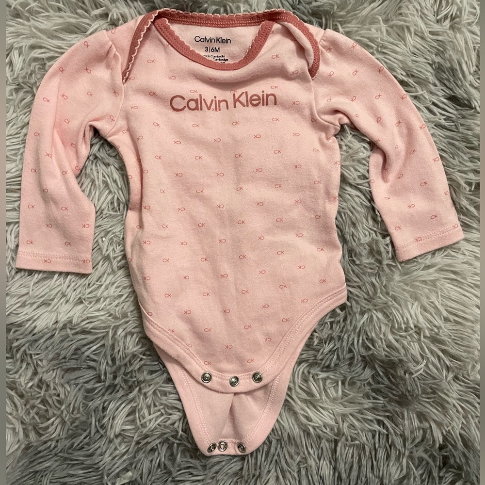 Calvin Klein Baby Onesie. Size 3|6M.